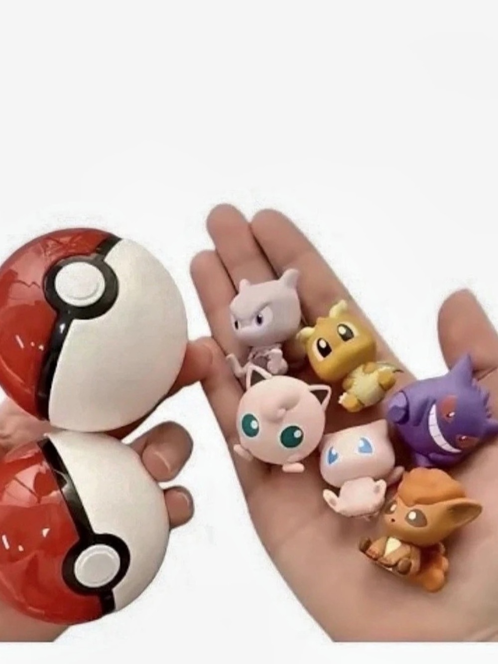 Open Box sealed poke balls. Funism Pokémon Palmsize Wonders Figurine Set of 12 - Picture 2 of 5